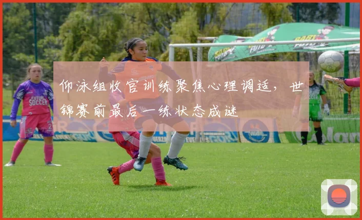仰泳组收官训练聚焦心理调适，世锦赛前最后一练状态成谜